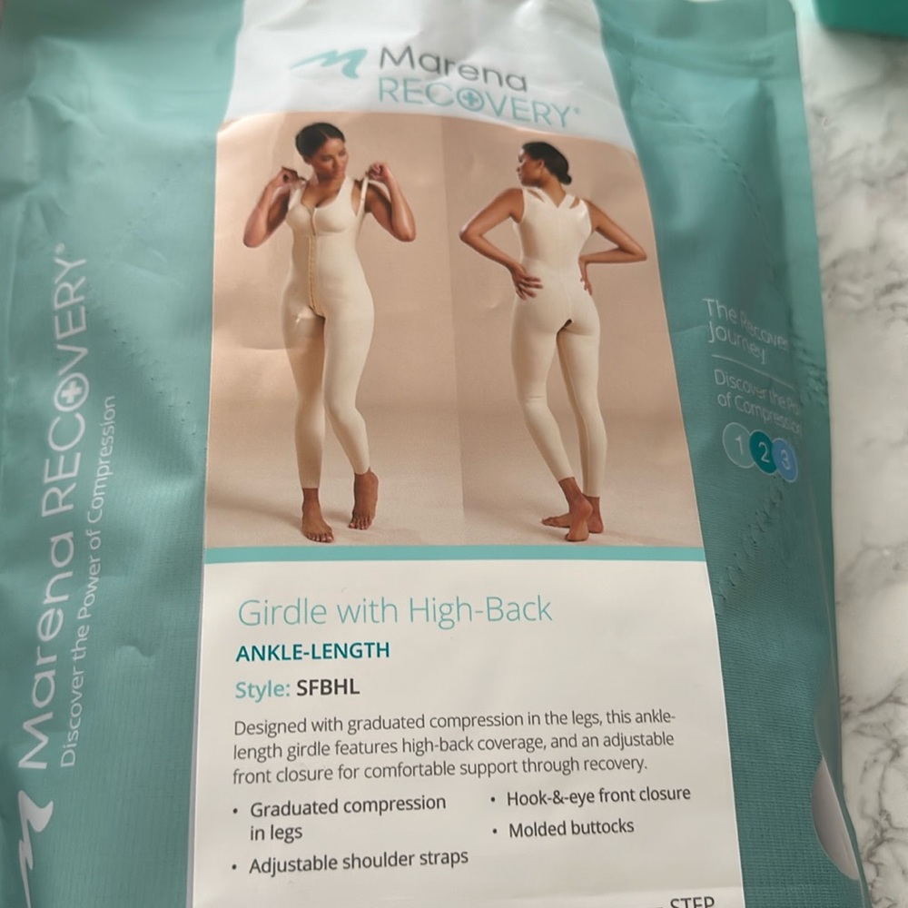 Marena Girdle with High Back Compression Leggings